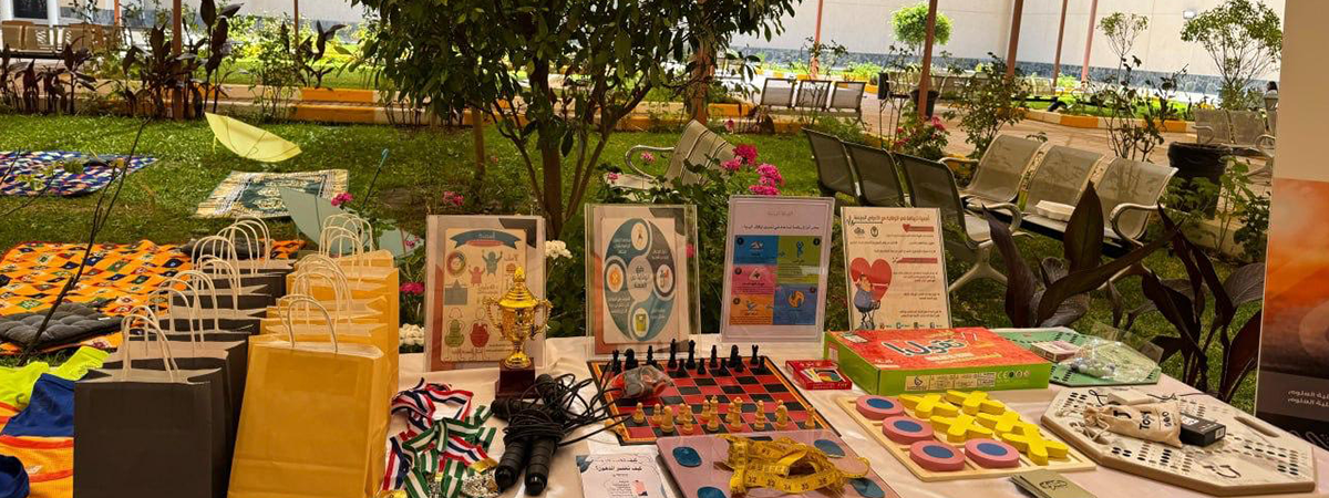 The College of Science Club (Female Section) Organizes the “Healthy Lifestyle” Campaign