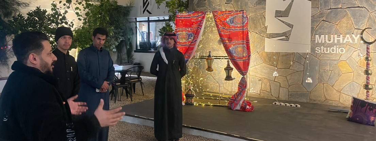 نادي صفحات المركزي ينظِّم زيارة لاستديو محي الثقافي