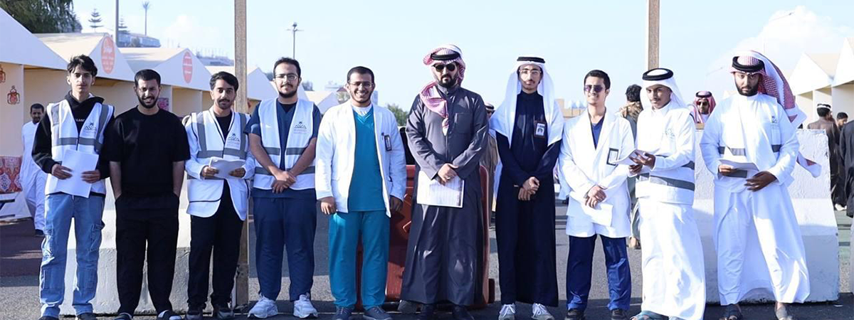 The Central Volunteer Work Club Launches the “Your Fasting, Your Health” Initiative at Abha Ramadan Market